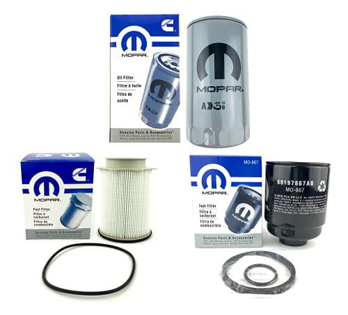 Mopar 2013 - 2018 Dodge RAM 2500 - 5500 6.7L Cummins Oil Fuel Filter Kit OEM - Buy4LESS