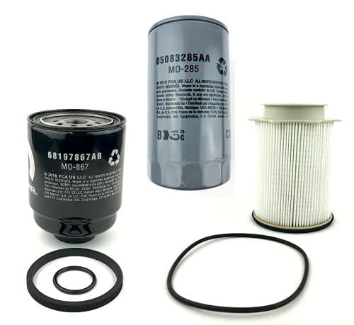 Mopar 2013 - 2018 Dodge RAM 2500 - 5500 6.7L Cummins Oil Fuel Filter Kit OEM - Buy4LESS